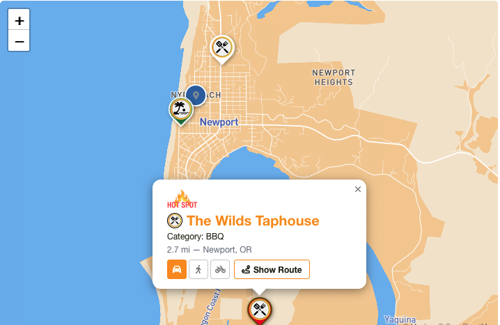 Wayfinding Nearby tab
